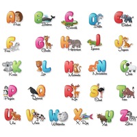 stickere educationale copii alfabetul stickermania 40x60cm imagen 53_0_
0