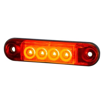 Lampa gabarit 78x22 LED, rosie, slim 12-24V, LD2329 Horpol Lampa gabarit 78x22 LED, rosie, slim 12-24V, LD2329 Horpol