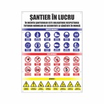 Panou Santier Banner 90 X 60 Cm Personalizat La Cerere Marker Permanent Emag Ro