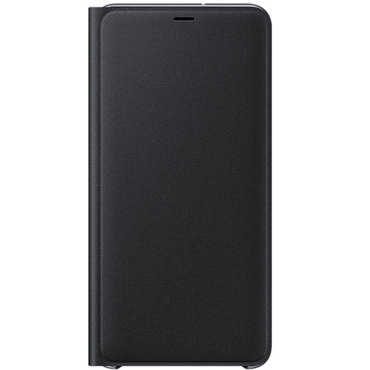 Предпазен калъф Samsung Wallet Cover за Galaxy A7 (2018), Black