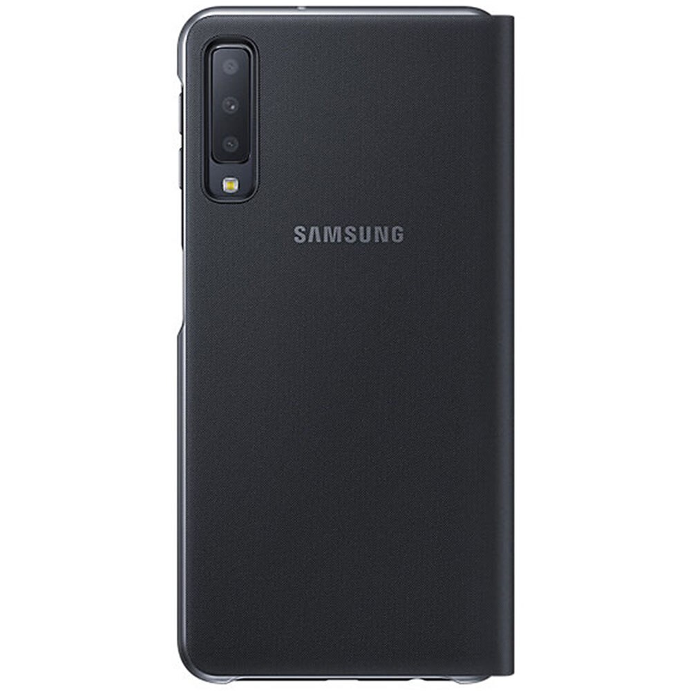 Drive out Underline Alienation Husa de protectie Samsung Wallet Cover pentru Galaxy A7 (2018), Black - eMAG .ro
