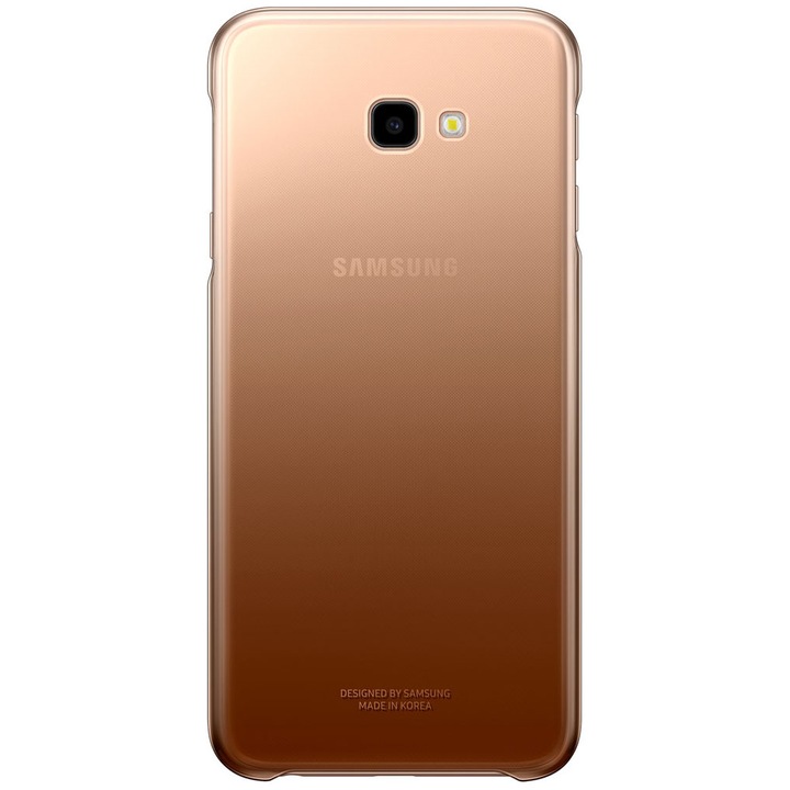 Предпазен калъф Samsung Gradation Cover за Galaxy J4 Plus (2018), Gold
