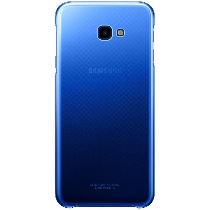 Предпазен калъф Samsung Gradation Cover за Galaxy J4 Plus (2018), Blue