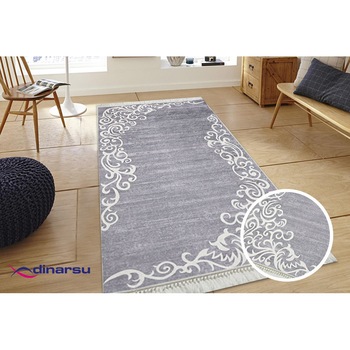 Covor Dinarsu, Sunshine 1081 Grey 120x160, densitate covor 1.5 KG/m², Lavabil chiar si la masina de spalat Covor Dinarsu, Sunshine 1081 Grey 120x160, densitate covor 1.5 KG/m², Lavabil chiar si la masina de spalat