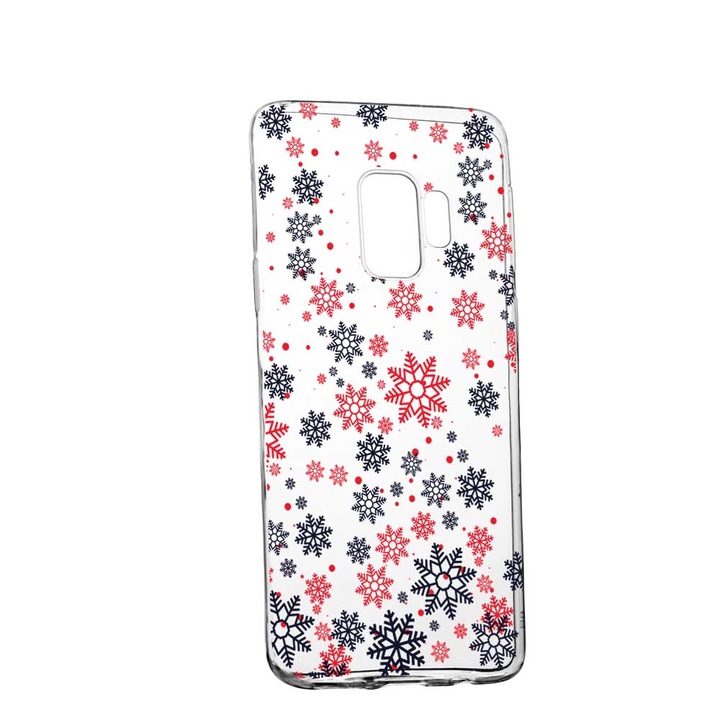 Кейс за Huawei Mate 20 Lite, Силиконов, Слим, Снежинка, 154