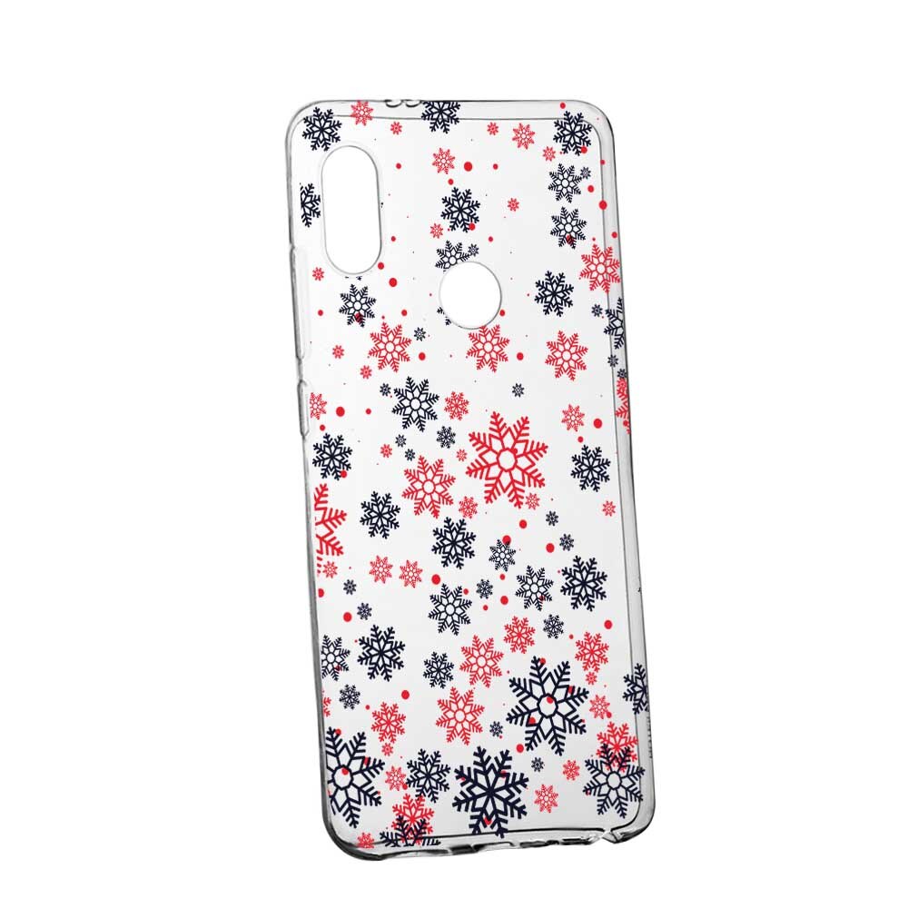 Husa pentru Huawei P20 Lite, Silicon, Slim, Fulge de zapada, 154