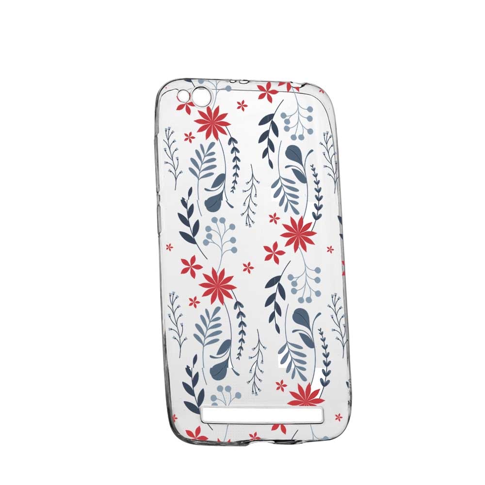 Husa pentru Xiaomi Redmi 4A, Silicon, Slim, Motive florale, 155