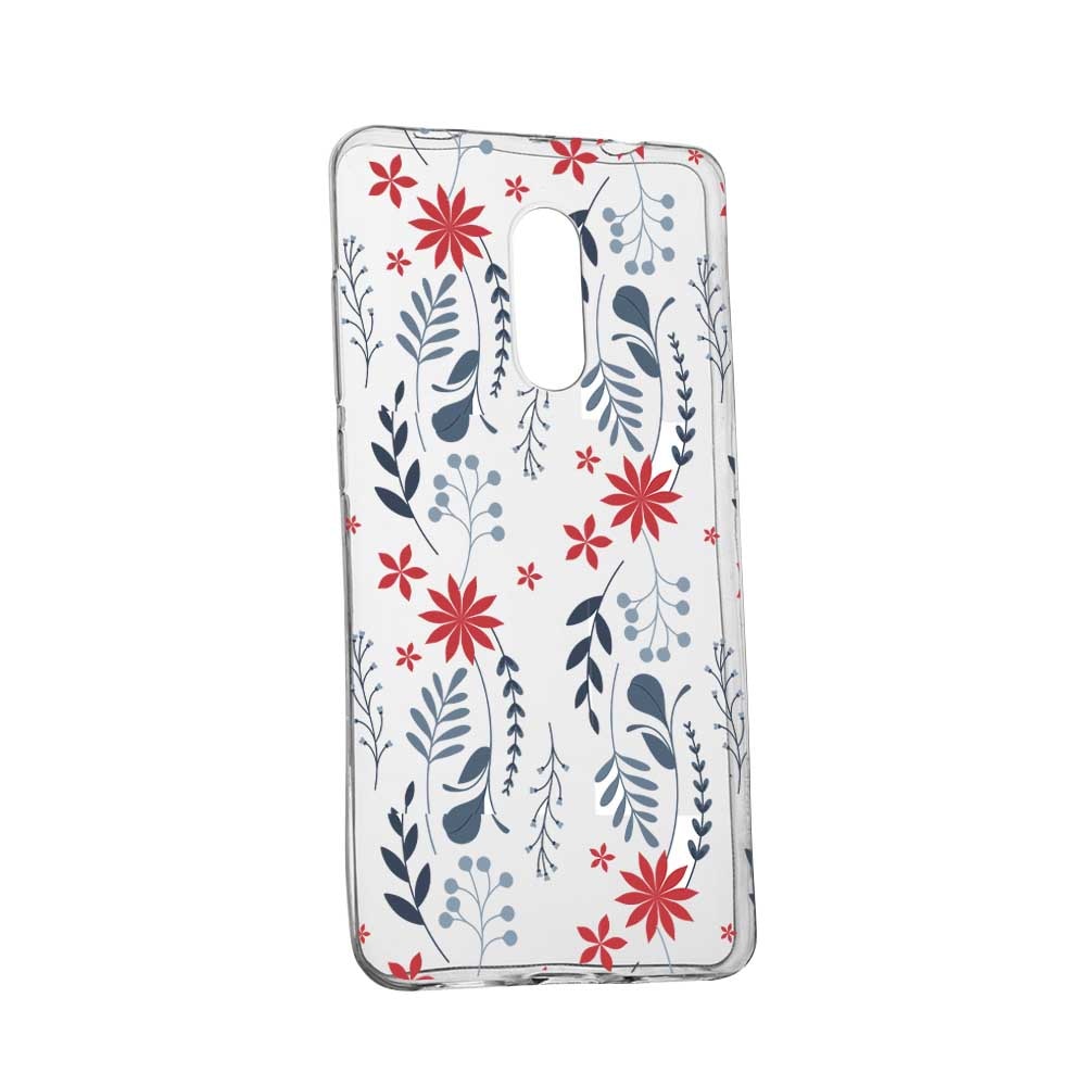 Husa pentru Nokia 7, Silicon, Slim, Motive florale, 155