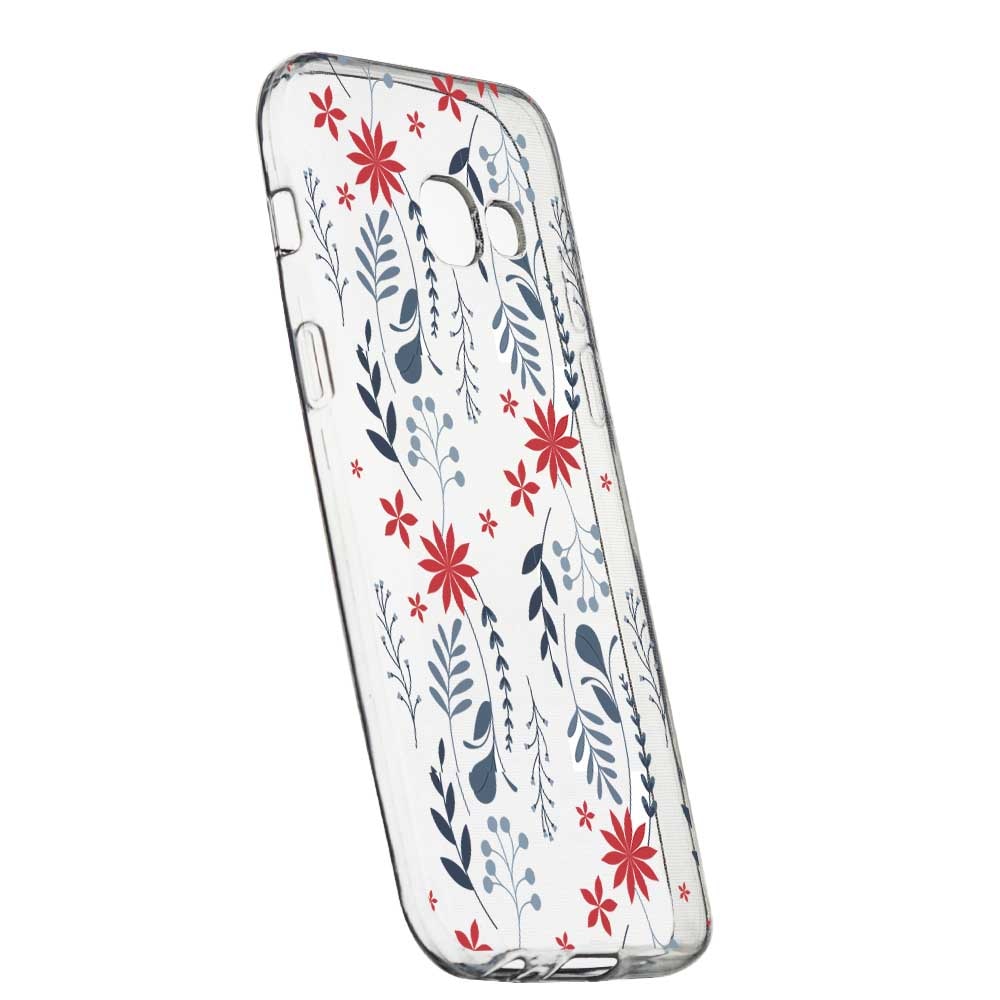 Husa pentru Samsung Galaxy A5 2017, Silicon, Slim, Motive florale, 155