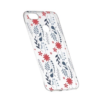 Husa pentru Huawei Honor 8 PRO, Silicon, Slim, Motive florale, 155 Husa pentru Huawei Honor 8 PRO, Silicon, Slim, Motive florale, 155