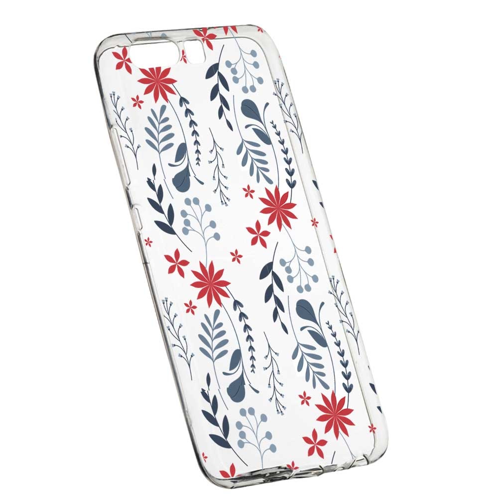 Husa pentru Huawei Nova 2S, Silicon, Slim, Motive florale, 155