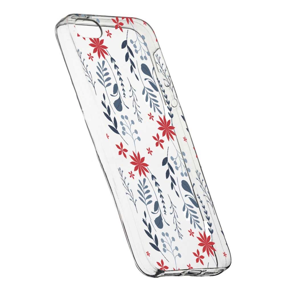 Husa pentru Xiaomi Mi5S, Silicon, Slim, Motive florale, 155