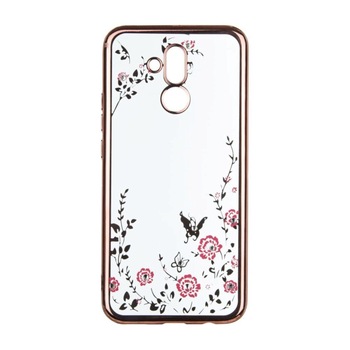 Husa Diamond pentru Huawei P9 Lite 2017, Rose Gold Husa Diamond pentru Huawei P9 Lite 2017, Rose Gold