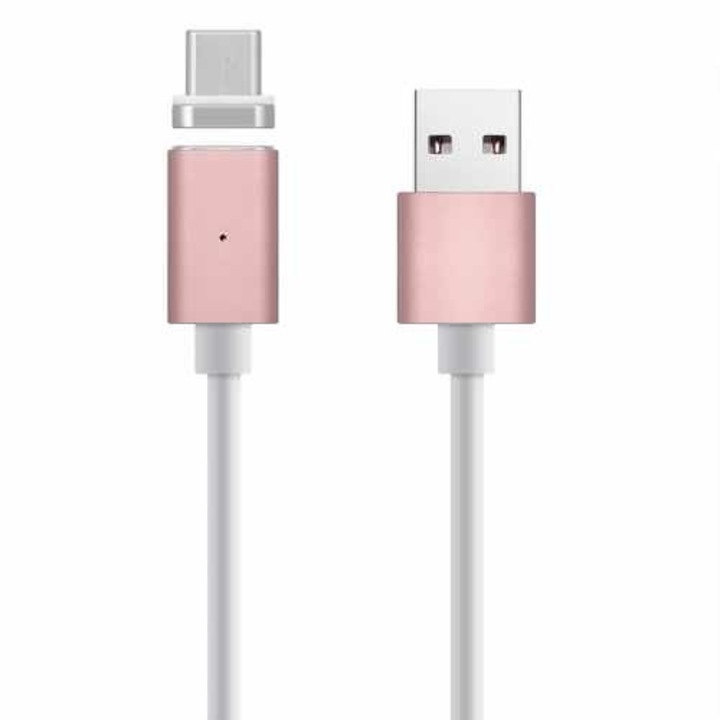 Type-C магнитен кабел за зареждане/данни, 1m, златен, BBL564