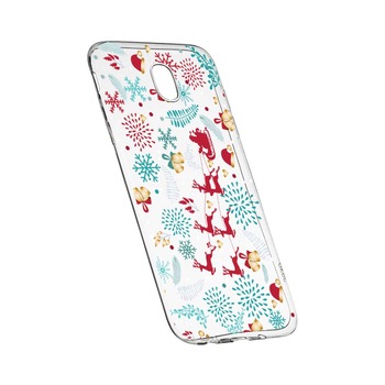 Husa pentru HTC U Play, Silicon, Slim, Rudolf, 158 Husa pentru HTC U Play, Silicon, Slim, Rudolf, 158