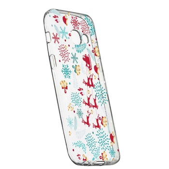 Husa pentru Samsung Galaxy A5 2017, Silicon, Slim, Rudolf, 158 Husa pentru Samsung Galaxy A5 2017, Silicon, Slim, Rudolf, 158