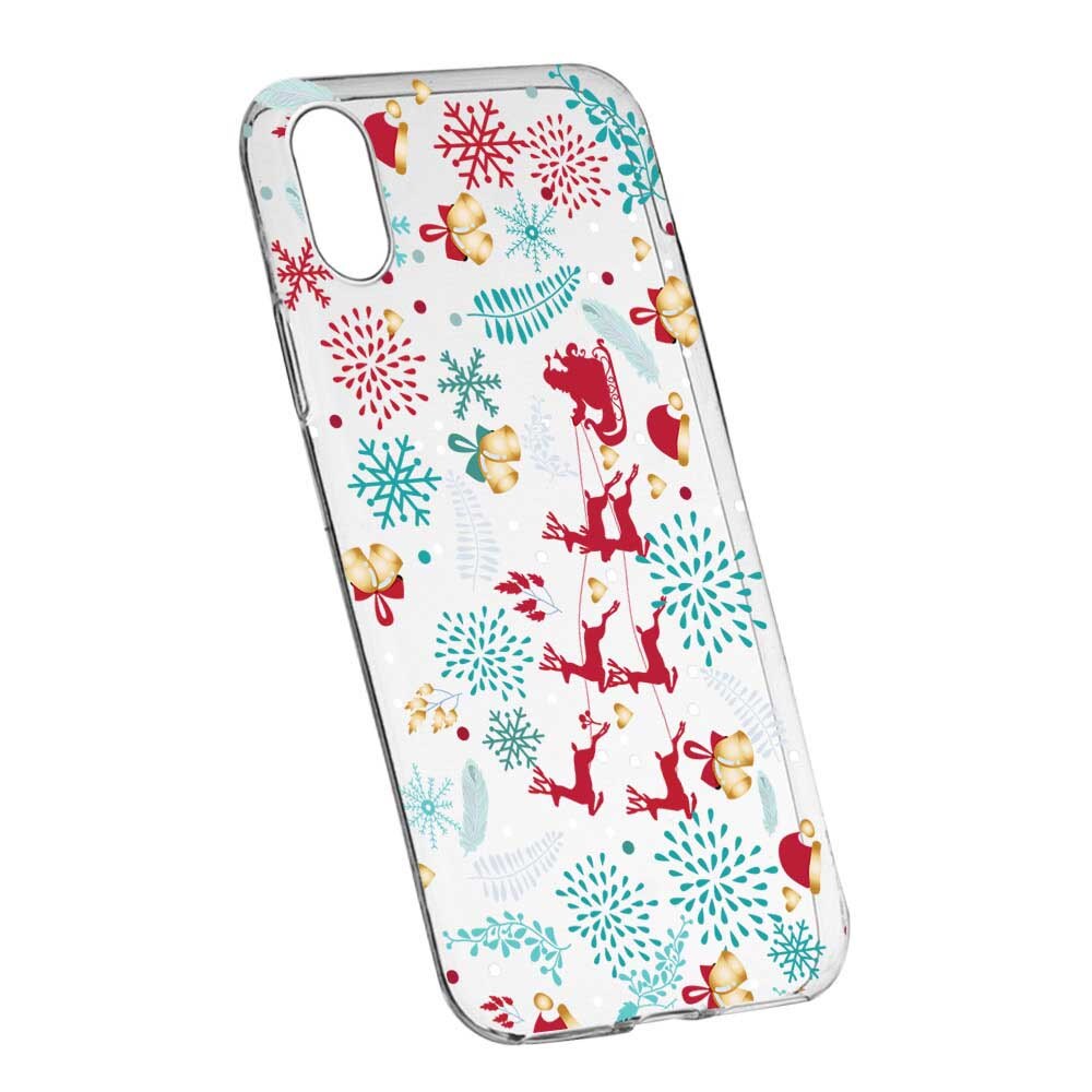 Husa pentru Apple iPhone X, Silicon, Slim, Rudolf, 158