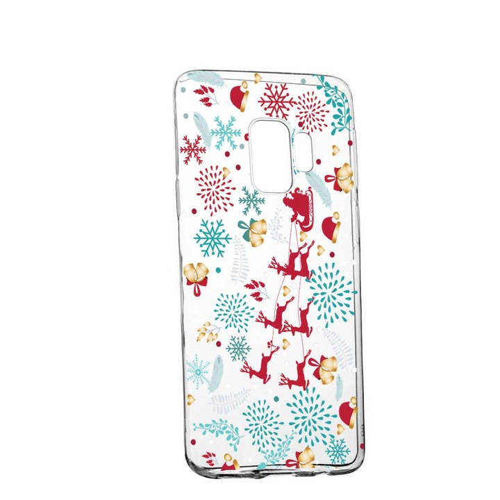 Husa pentru Samsung Galaxy J4 2018, Silicon, Slim, Rudolf, 158