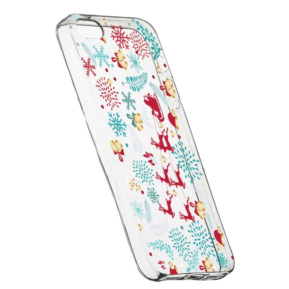Husa pentru Apple iPhone 5 / 5S / SE, Silicon, Slim, Rudolf, 158