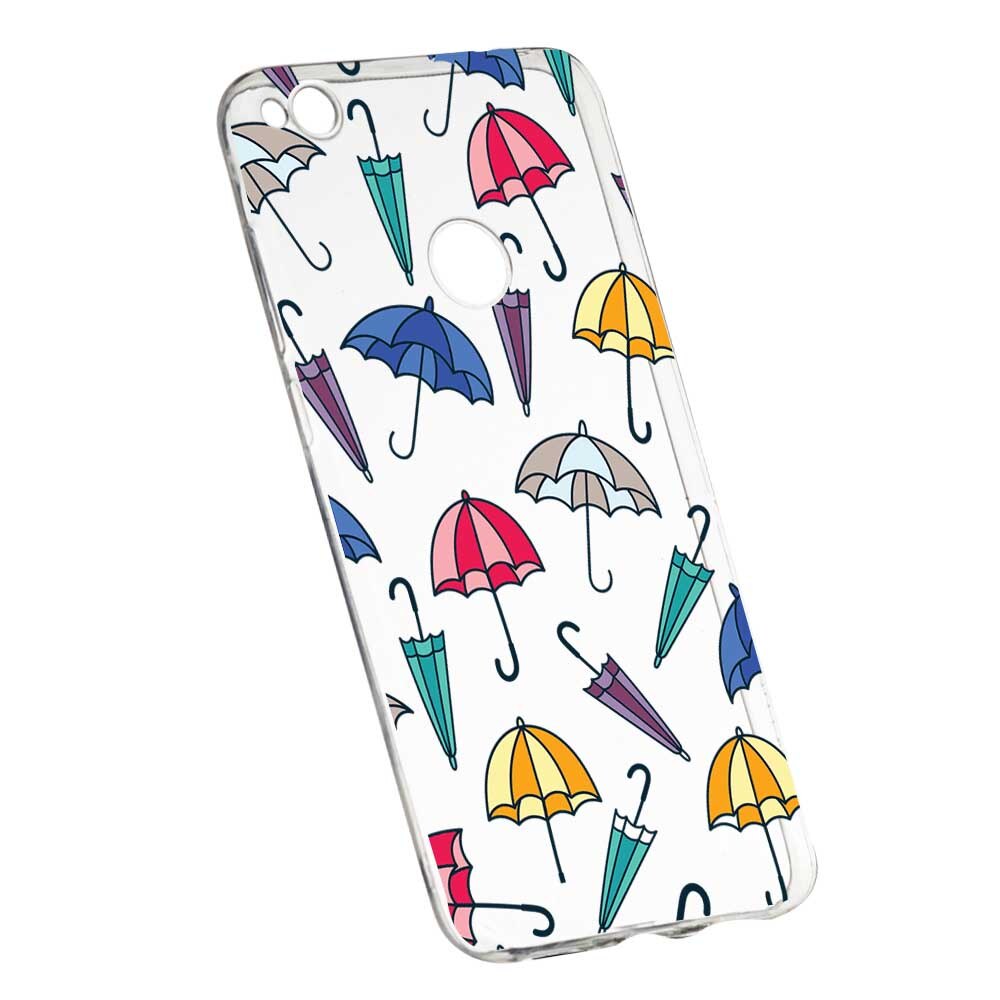 Husa pentru Huawei P9 Lite 2017, Silicon, Slim, Umbrela, 159