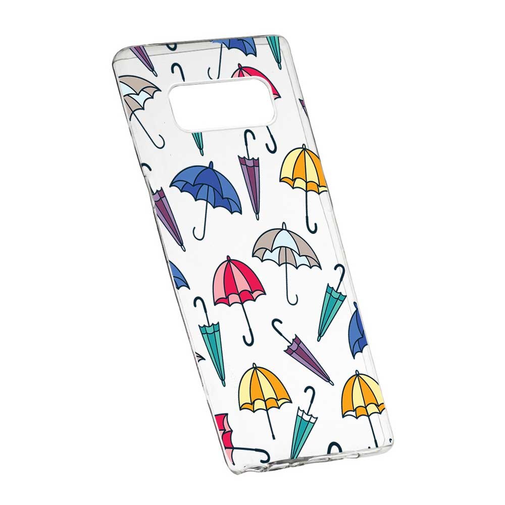 Husa pentru Samsung Galaxy Note 9, Silicon, Slim, Umbrela, 159