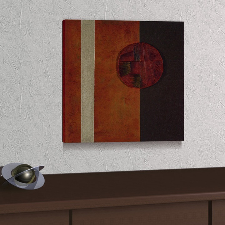 Modern olasz kortárs festmény 3D kép Luna / Moon