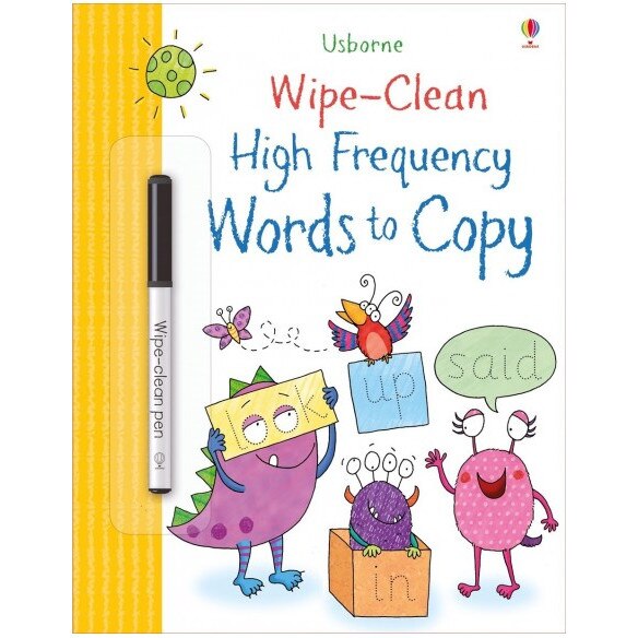 Wipe-clean High-frequency words to copy, Hannah Watson
