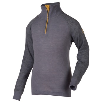 Bluza din lana merinos, 432809, Gri Bluza din lana merinos, 432809, Gri