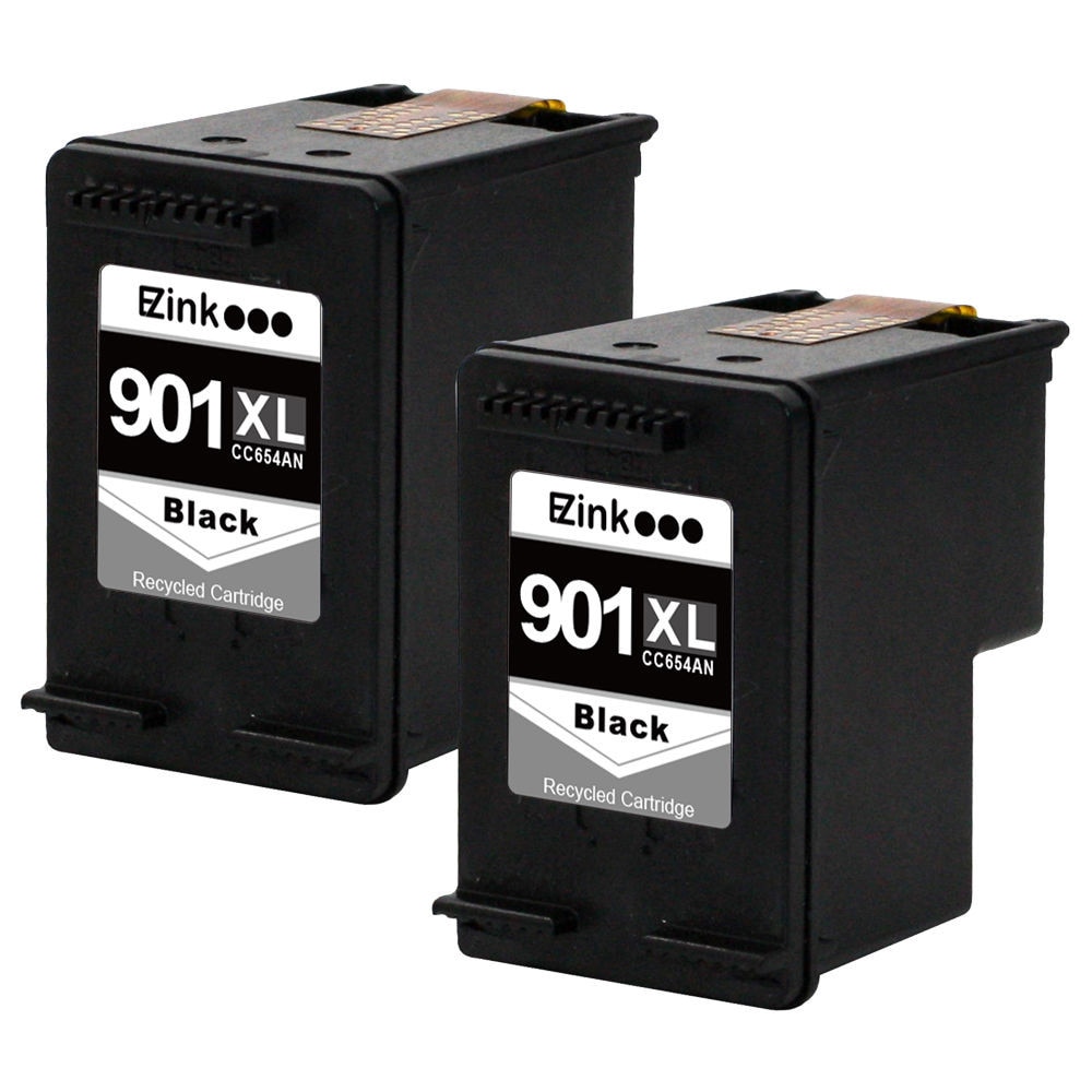 Set 2 cartuse compatibile HP901XL Black