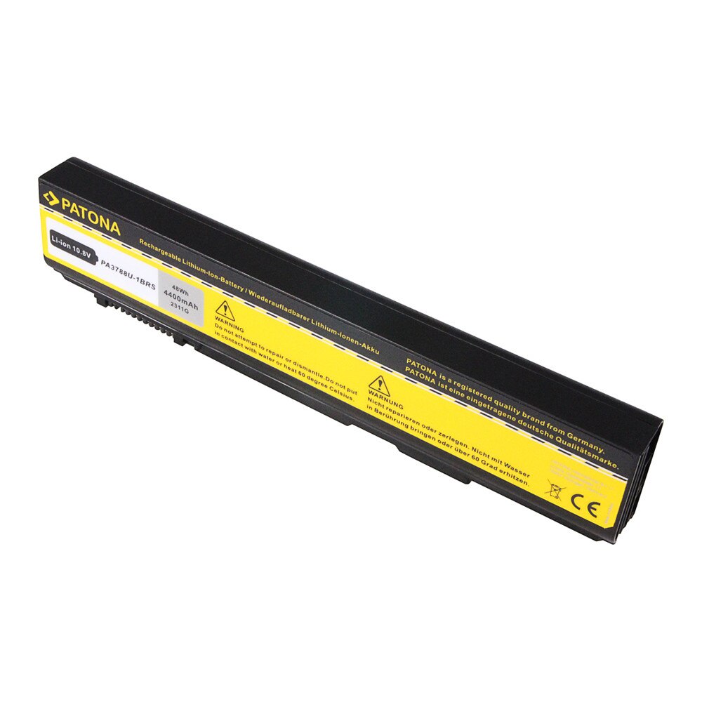 Acumulator Patona pentru Toshiba PA3788 PA3788U-1BRS PABAS223 B450/B B452/F 4400 mAh