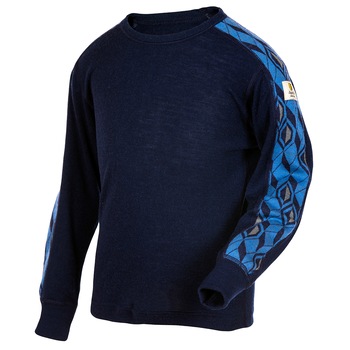 Bluze din lana merinos, Albastru Bluze din lana merinos, Albastru