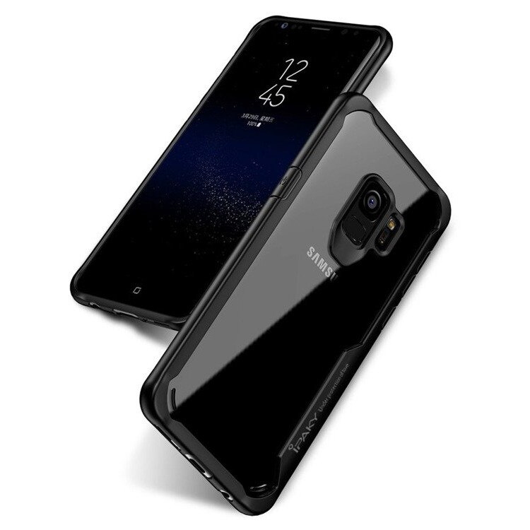 Husa de protectie iPaky pentru Samsung Galaxy S9 Plus, Negru