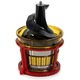 Storcator de fructe si legume cu melc Oursson JM7002/RD, 240 W, recipient suc 1 L, autocuratare, Rosu