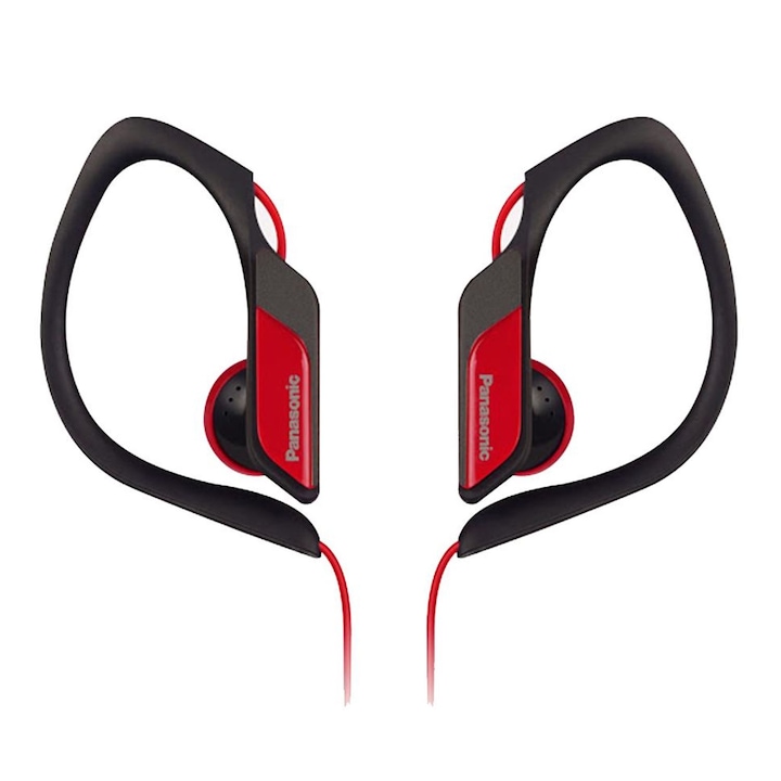 Panasonic RP-HS34E-R in-ear sport fülhallgató, Piros