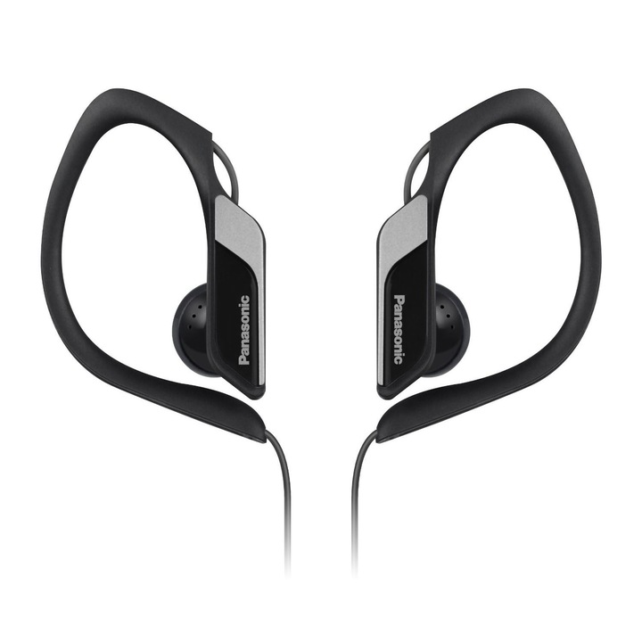 Panasonic RP-HS34E-K in-ear sport fülhallgató, Fekete