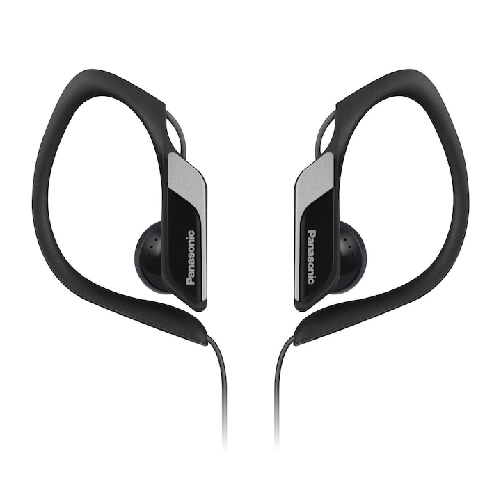 Panasonic RP-HS34E-K in-ear sport fülhallgató, Fekete