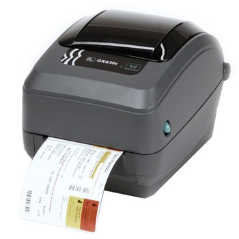 Imprimanta de etichete Zebra GX430T Imprimanta de etichete Zebra GX430T