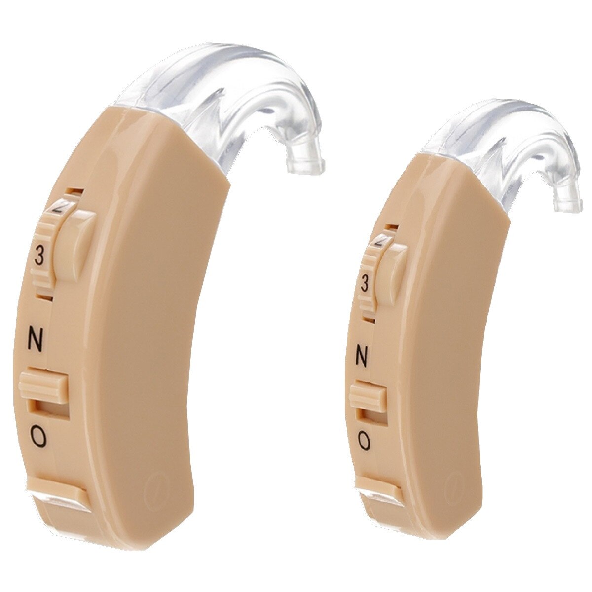 Amplificator auditiv retroauricular cu baterie, pachet 2 bucati