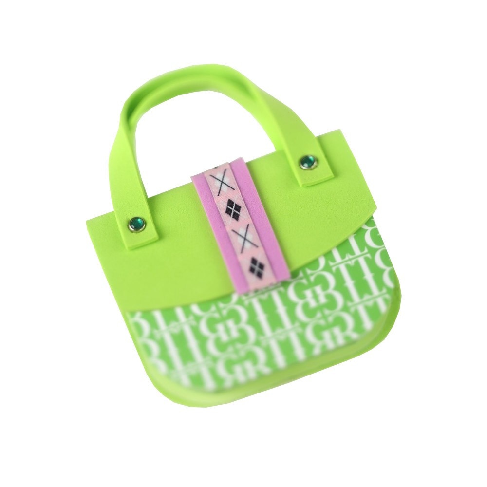 Carnetel poseta - argila verde