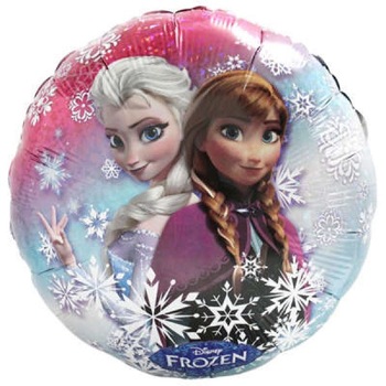 Balon folie Frozen Ana si Elsa 43cm Balon folie Frozen Ana si Elsa 43cm