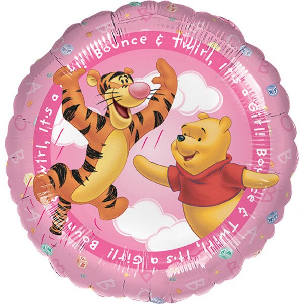 Balon folie Winnie the Pooh It's a girl 45 cm