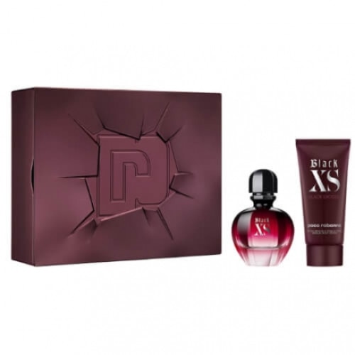 Paco Rabanne Black XS For Her Set (Apa de parfum 50ml + Lotiune Corp 75ml)