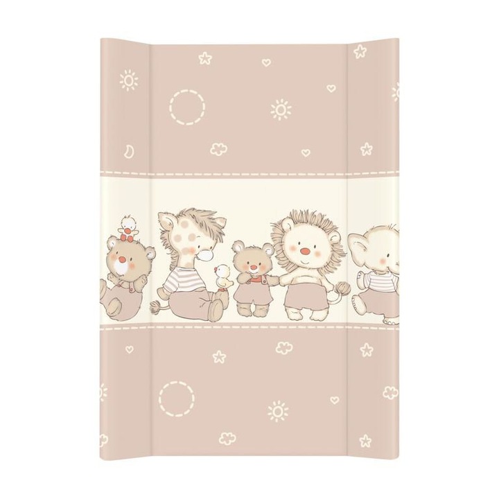 Маса за повиване Ceba Animalute Brown 50*80 open end babies