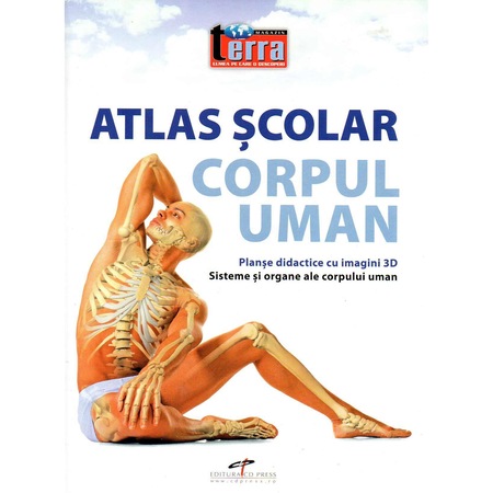 Atlas Scolar Corpul Uman Autor Cosmin Ene Emag Ro