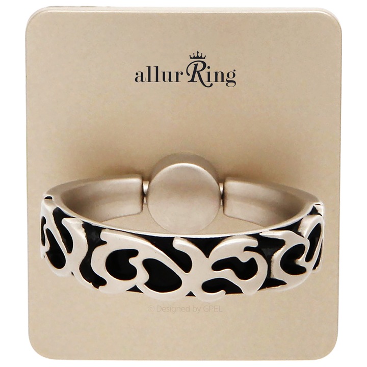 CALIFA telefongyűrű Matte Choco Gold