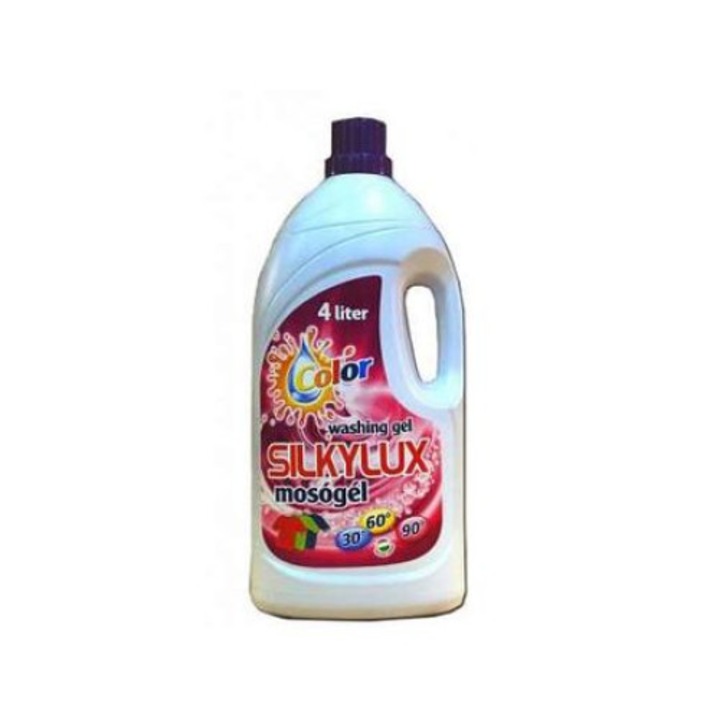 Detergent lichid pt rufe Silkylux Color 4 l