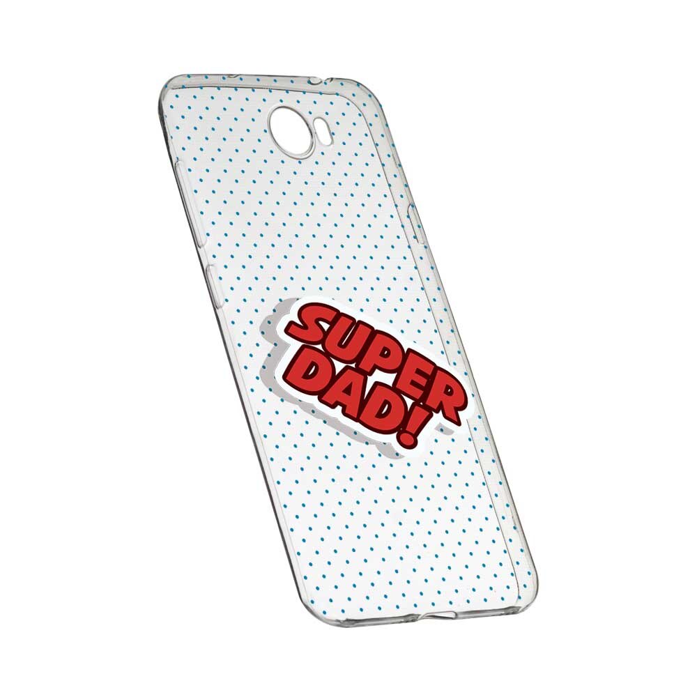 Husa pentru Huawei Y7 / Enjoy 7 Plus / Nova Lite Plus 2017, Silicon, Slim, Super Dad, 161