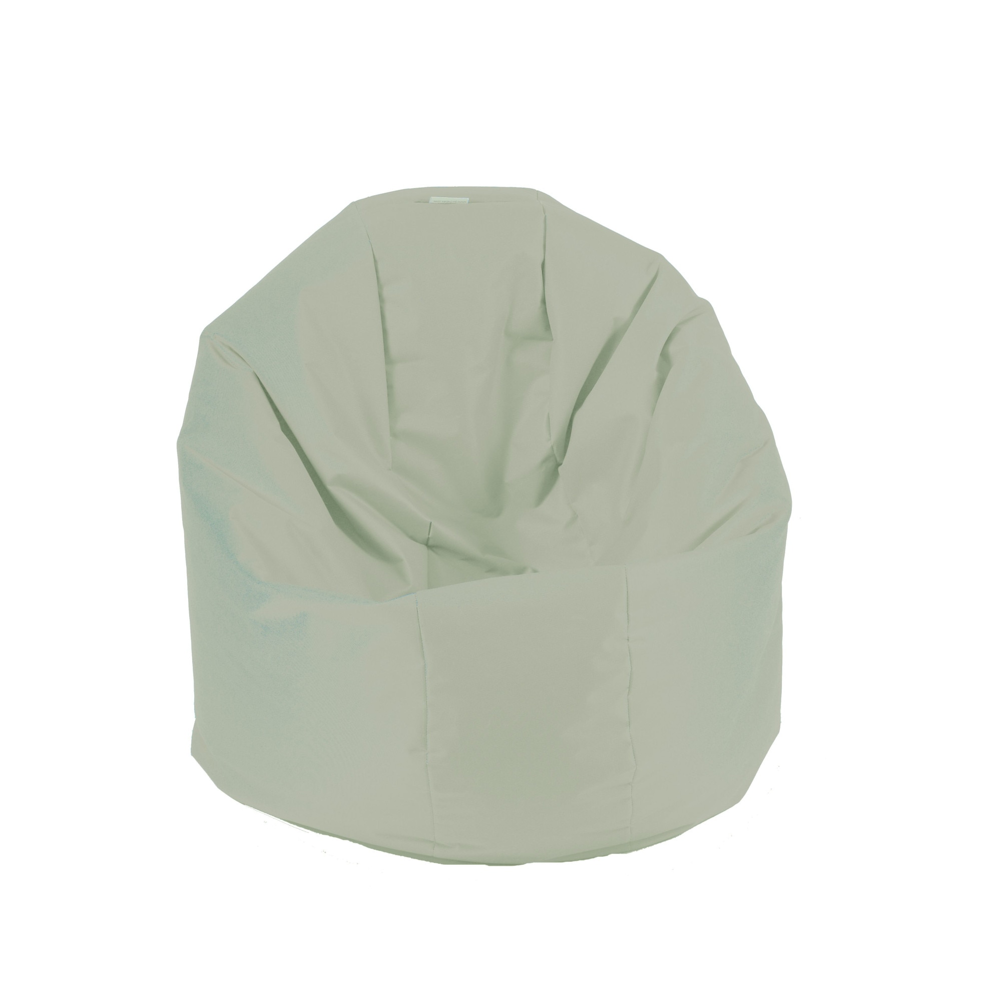 Fotoliu Beanbag Relaxo - Teteron Cream (pretabil si la exterior) umplut cu perle polistiren