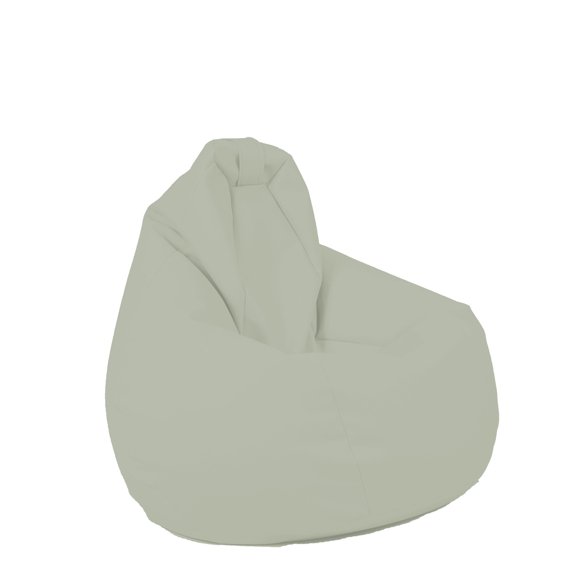 Fotoliu Pufrelax beanbag pentru Copii,4-14 ani, Nirvana Light Teteron, Cream, pretabil la exterior, husa detasabila, plin cu perle polistiren