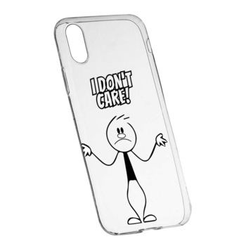 Husa pentru Xiaomi Mi 6X / Mi A2, Silicon, Slim, I Don`t Care, 162 Husa pentru Xiaomi Mi 6X / Mi A2, Silicon, Slim, I Don`t Care, 162
